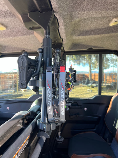 Can-Am Defender Max Limited 1000 6-Seat Qwik Rax Rifle, Bow & Fishing Pole Rack (2 or 3 Place)