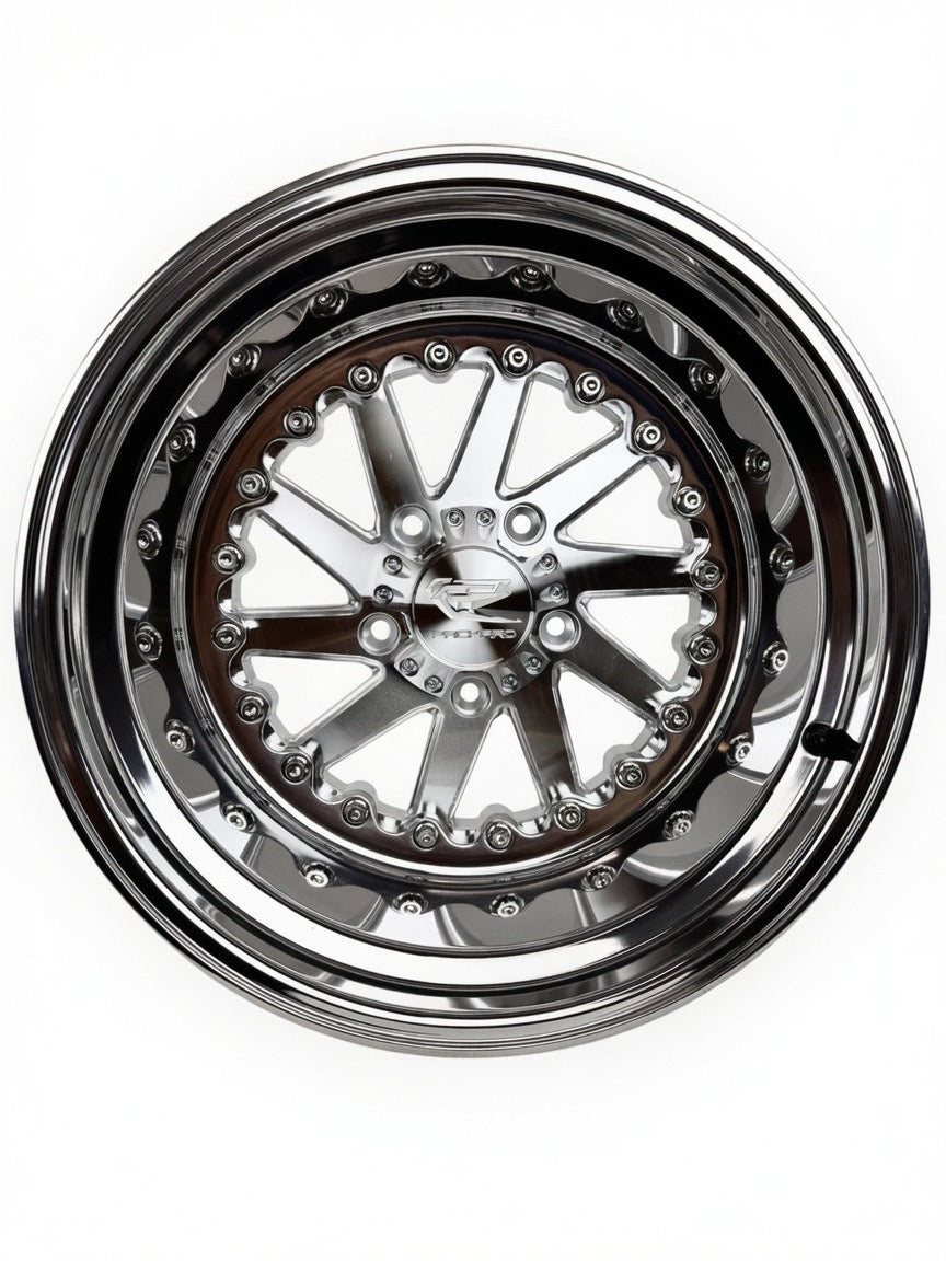 Packard Cyclone - FF Forged Polished - Silver RZR Pro R 5x4.5 - additional view