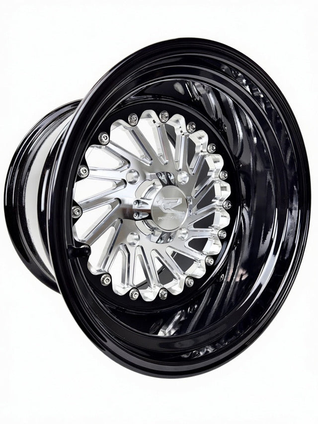 Packard Cyclone FF Forged silver non-beadlock 4x136 wheel