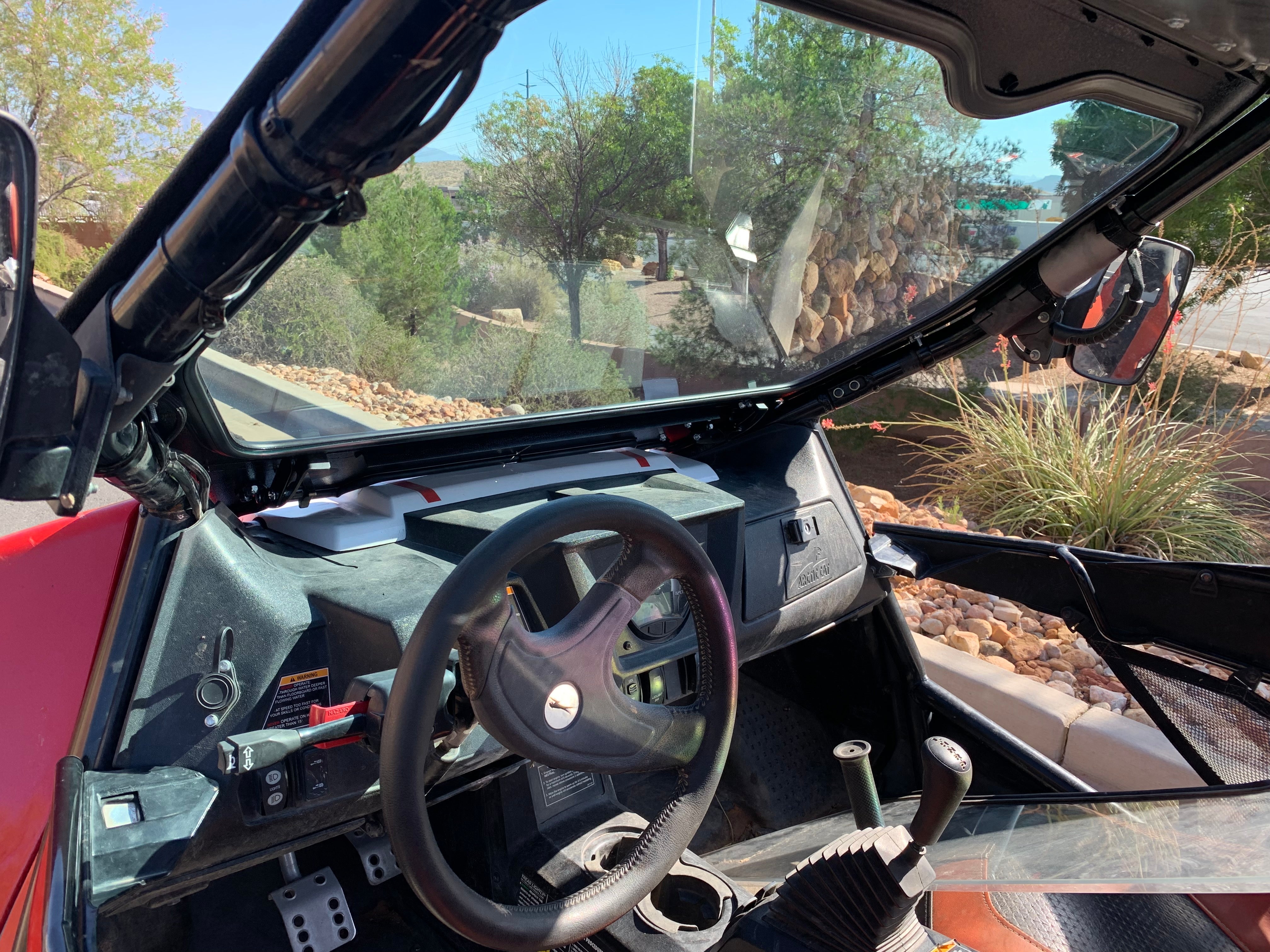 Photo of ARCTIC CAT WILDCAT 1000 FRONT WINDSHIELD 2013-18 by Dirt Warrior Accessories - Premium Windshields for UTVs / Side by Sides