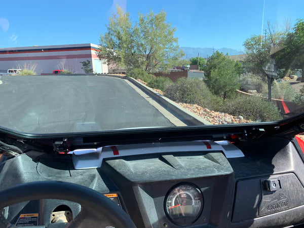 Photo of Arctic Cat Wildcat 1000 Front Glass Windshield (2013-2018) by Dirt Warrior Accessories - Premium Windshields for UTVs / Side by Sides