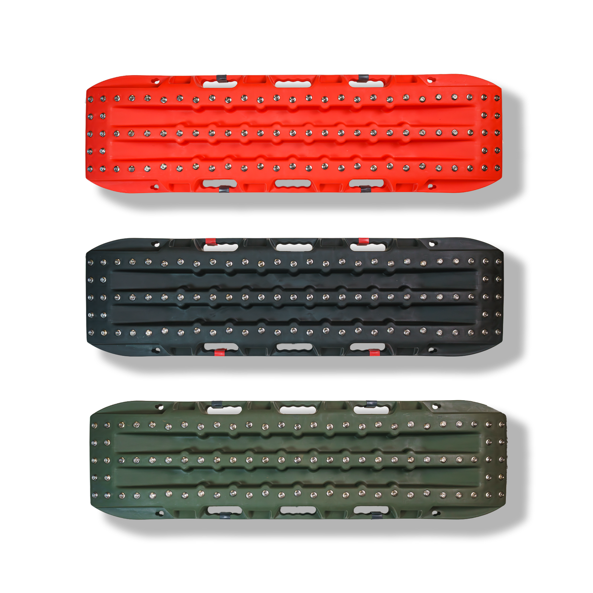 Photo of Ultimate Traction recovery board with steel plugs (Two Boards) by MOJAB OFFROAD - Premium Recovery Gear for UTVs / Side by Sides
