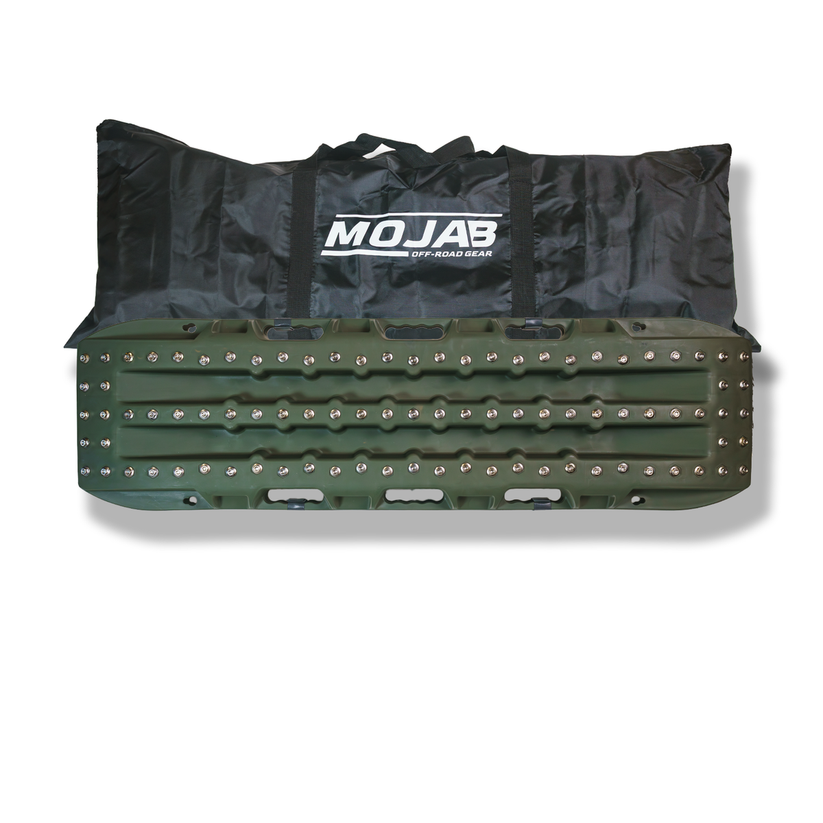 Photo of Ultimate Traction recovery board with steel plugs (Two Boards) by MOJAB OFFROAD - Premium Recovery Gear for UTVs / Side by Sides