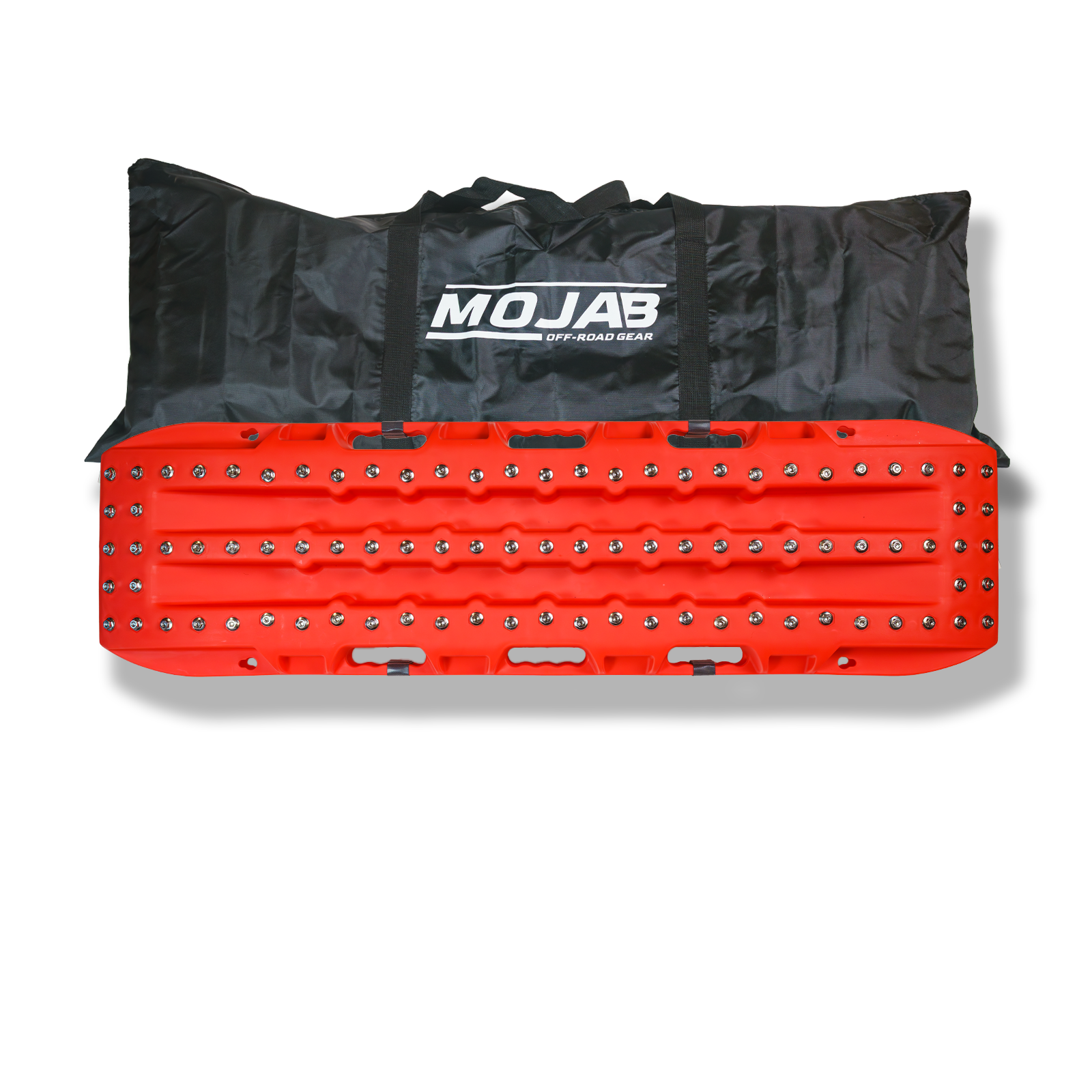 Photo of Ultimate Traction recovery board with steel plugs (Two Boards) by MOJAB OFFROAD - Premium Recovery Gear for UTVs / Side by Sides