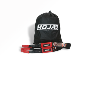 Photo of 2''x4' Short Strap / Winch Strap (Lifetime Warranty) by MOJAB OFFROAD - Premium Tow Strap for UTVs / Side by Sides