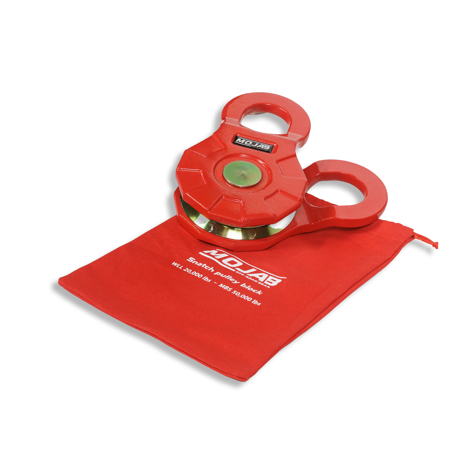 Photo of Snatch Pully Block by MOJAB OFFROAD - Premium Snatch Pulley for UTVs / Side by Sides