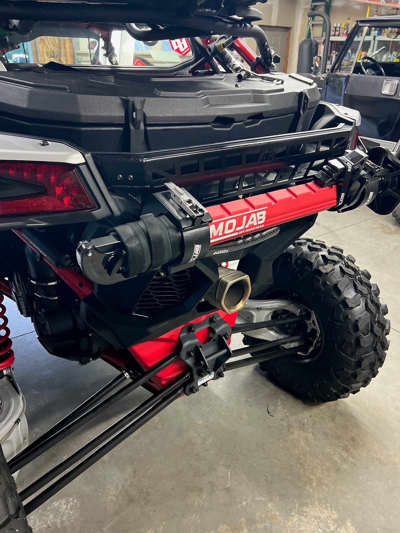 CarbonPro Compact Hydraulic Jack with Mounting Clamps MLH 40''