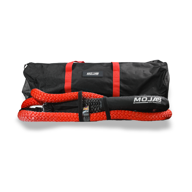 Photo of 2” x 30’ Extreme Duty Kinetic Rope (Lifetime Warranty) by MOJAB OFFROAD - Premium for UTVs / Side by Sides