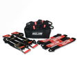 Photo of 2" x 10' Ratchet Tie-Down (Closed hook) and 2'' x 39'' Axle Tie-Down Set (Pack of 4) (Lifetime Warranty) by MOJAB OFFROAD - Premium for UTVs / Side by Sides