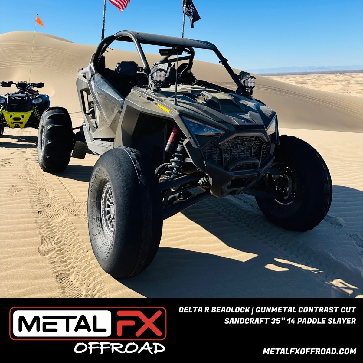Metal FX Offroad Delta R Beadlock Wheel (2023)