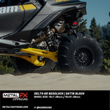 Delta 6R Beadlock Wheel - Satin Black | Can-Am Maverick R (2023)