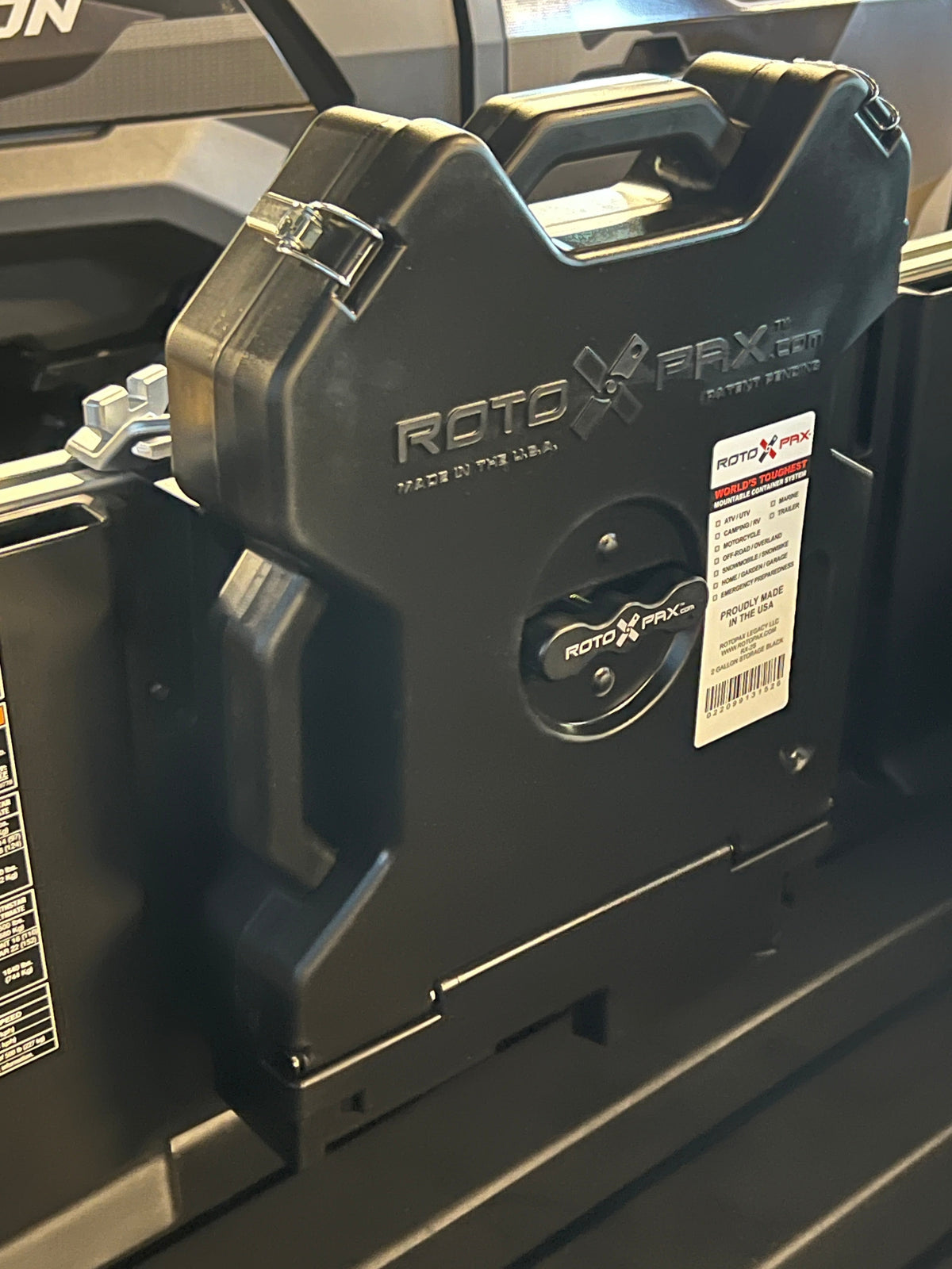 Throttle MAXX Rotopax Mount for Polaris Xpedition & Ranger 1500