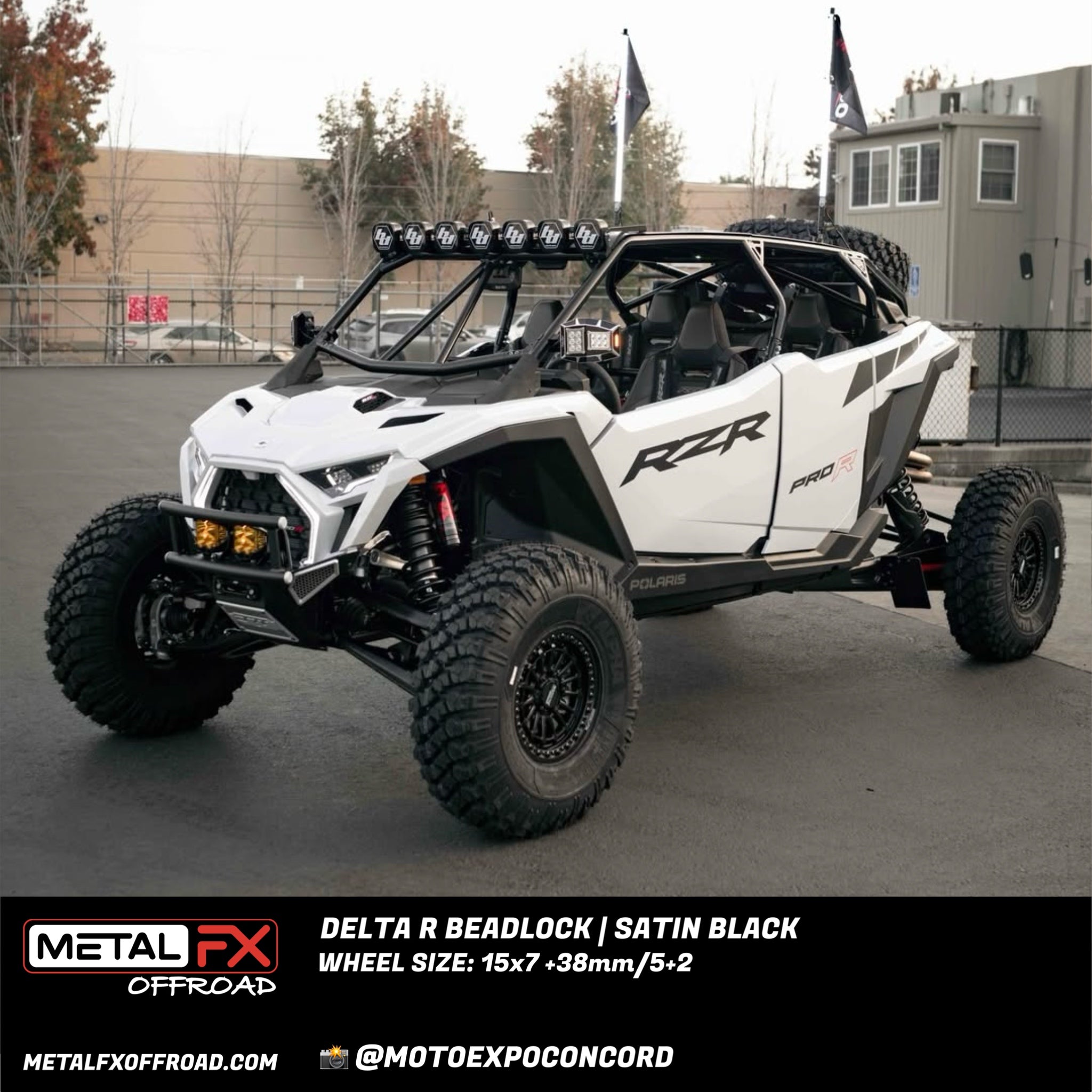 Delta R Beadlock | Satin Black