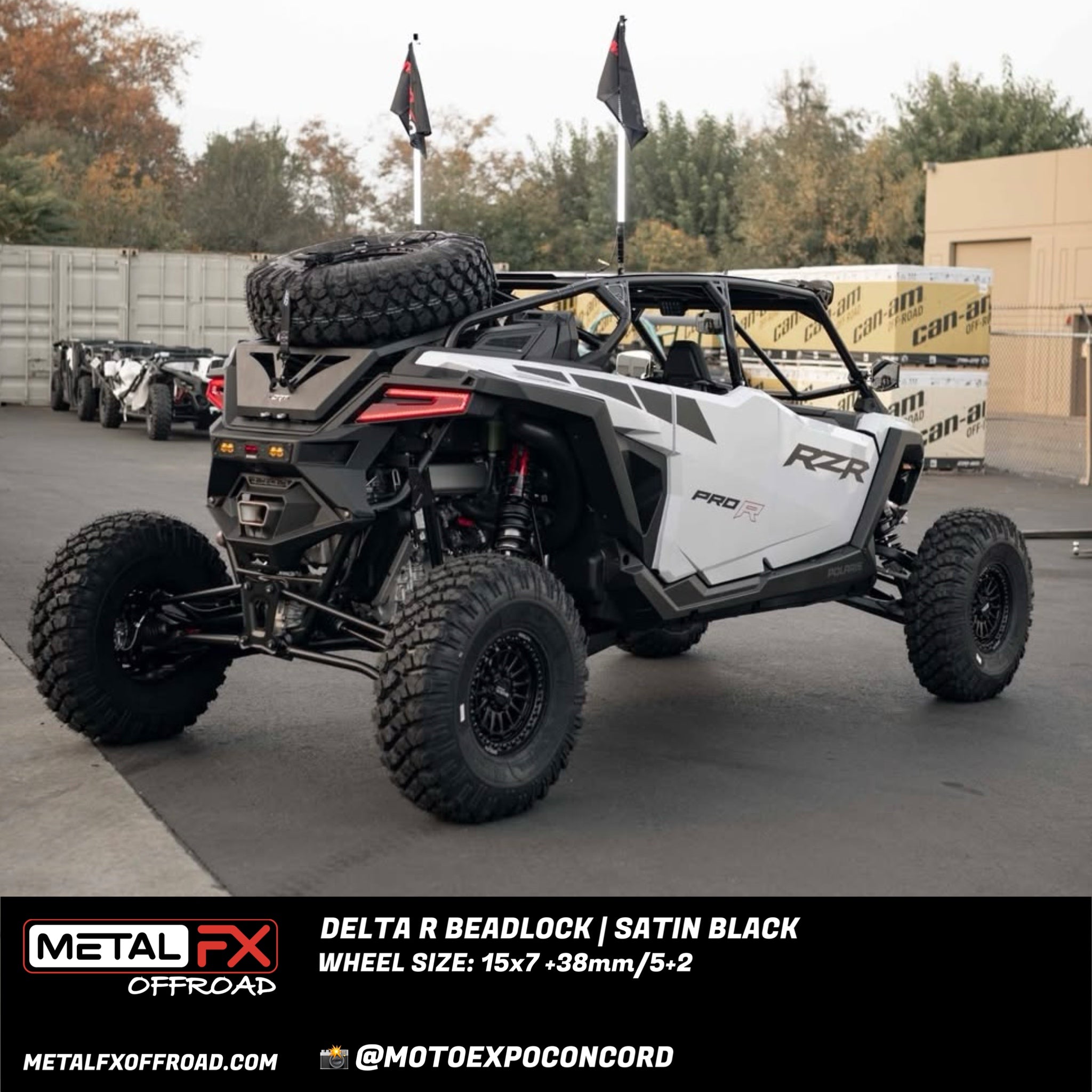 Delta R Beadlock | Satin Black