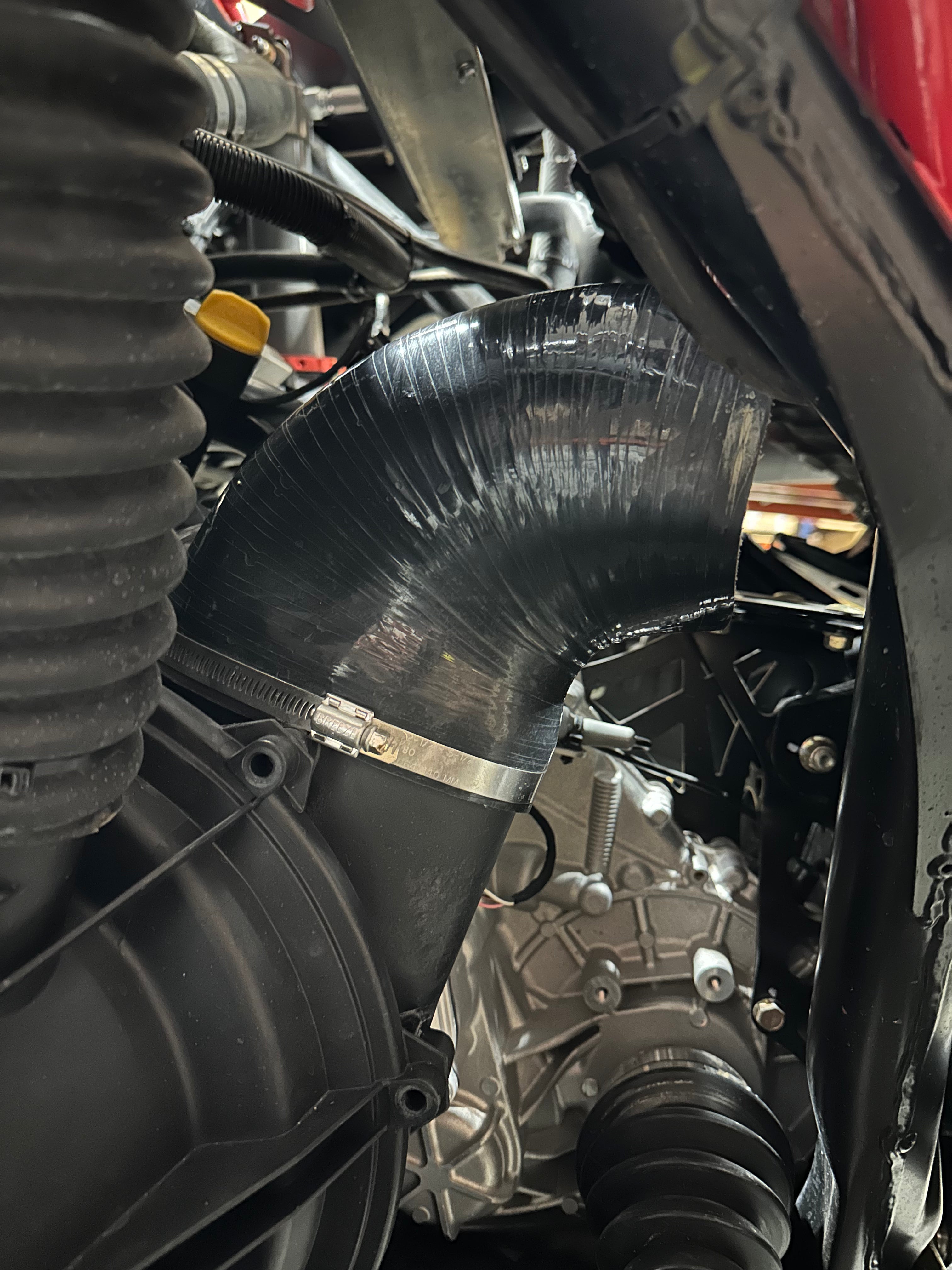 Photo of Can Am X3 CVT Exhaust Exit Hose by UTVRaceShop.Com - Premium Clutch Part for UTVs / Side by Sides