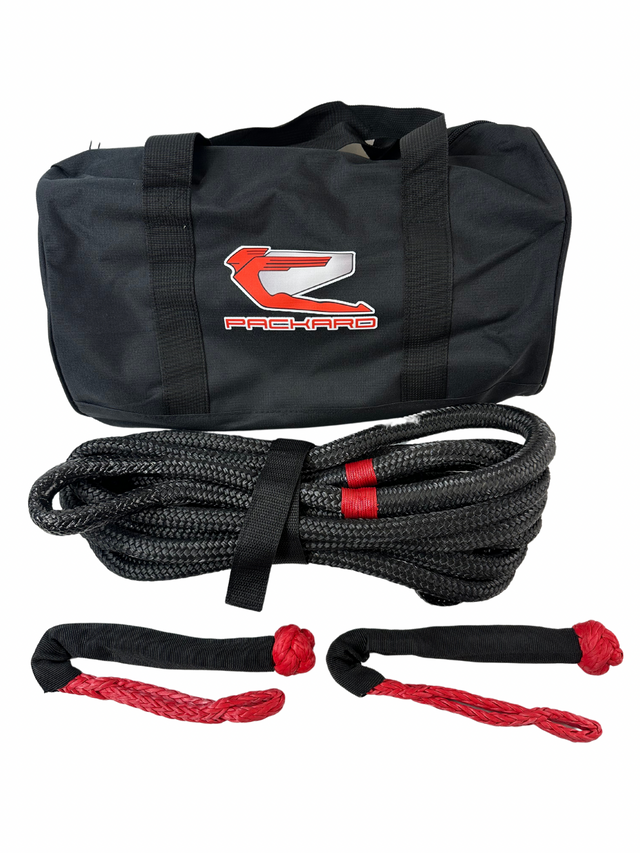 Photo of Kinetic Recovery Rope with 2 Soft Shackles by Packard Performance Dealer - Premium Accessories for UTVs / Side by Sides