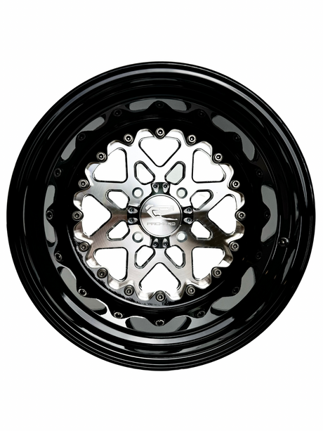 Packard V2 Super Star forged silver 4x110 UTV wheel