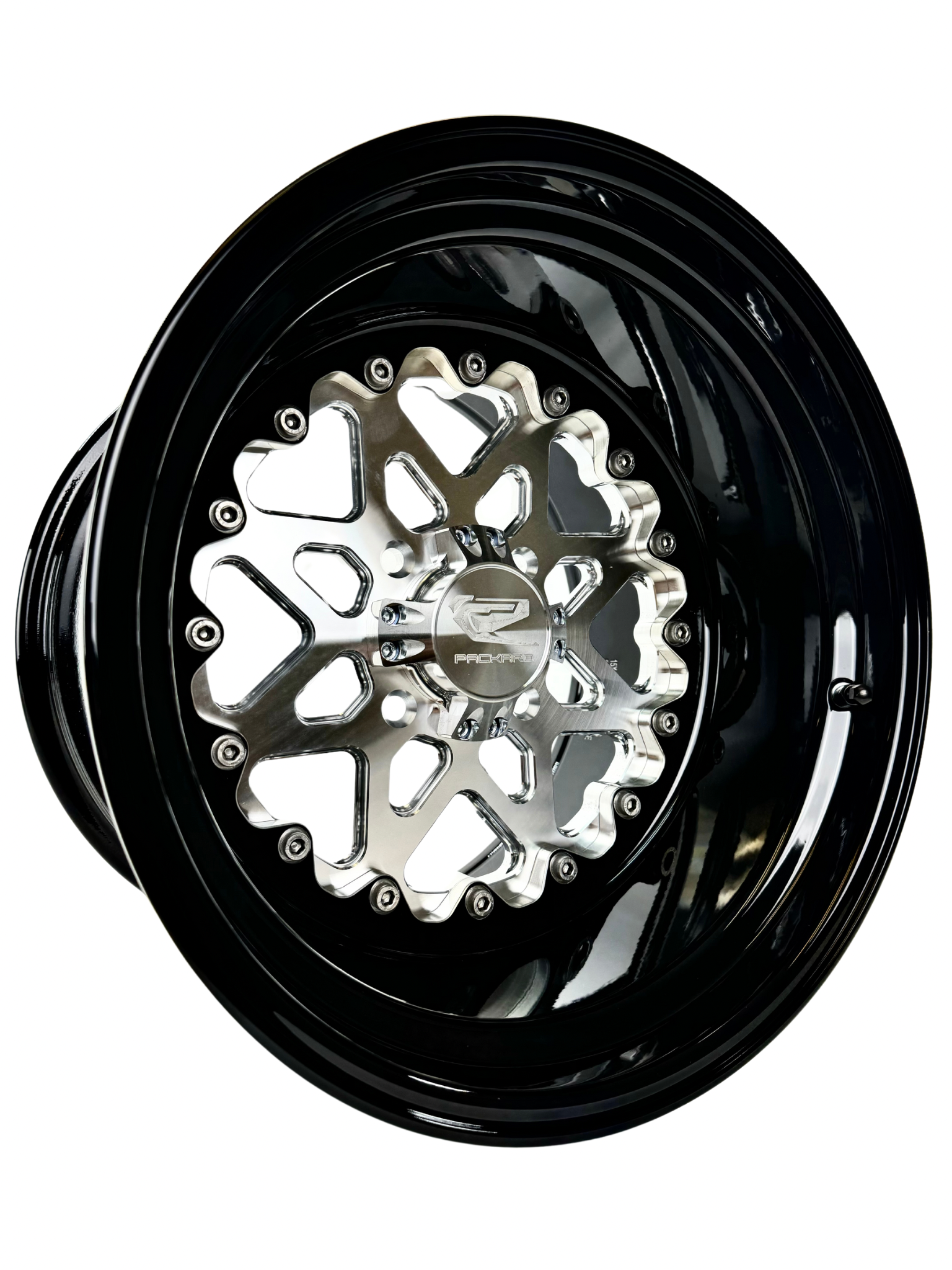 Photo of V2 Super Star - FF Forged 4x110 Silver by Packard Performance Dealer - Premium Wheels for UTVs / Side by Sides