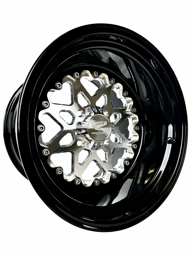 Photo of V2 Super Star - FF Forged 4x110 Silver by Packard Performance Dealer - Premium Wheels for UTVs / Side by Sides
