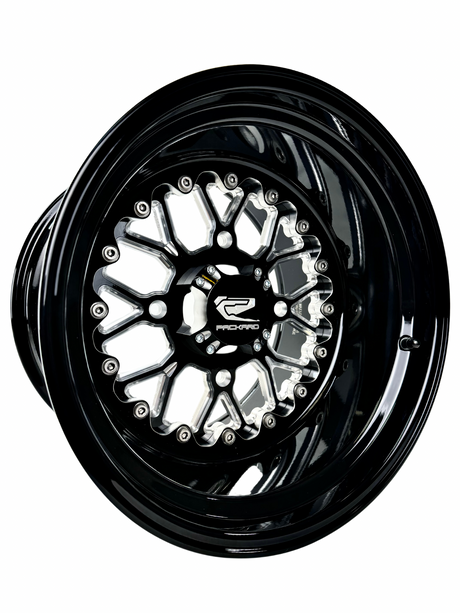 Packard Performance Wishbone - FF Forged Gloss Black UTV Wheel