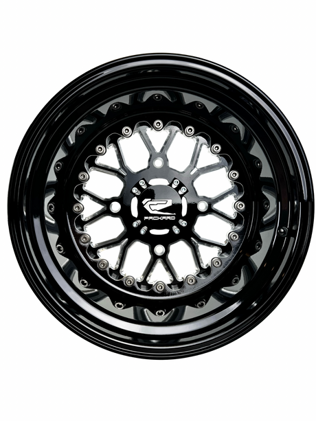 Packard Wishbone forged gloss black 4x110 UTV wheel