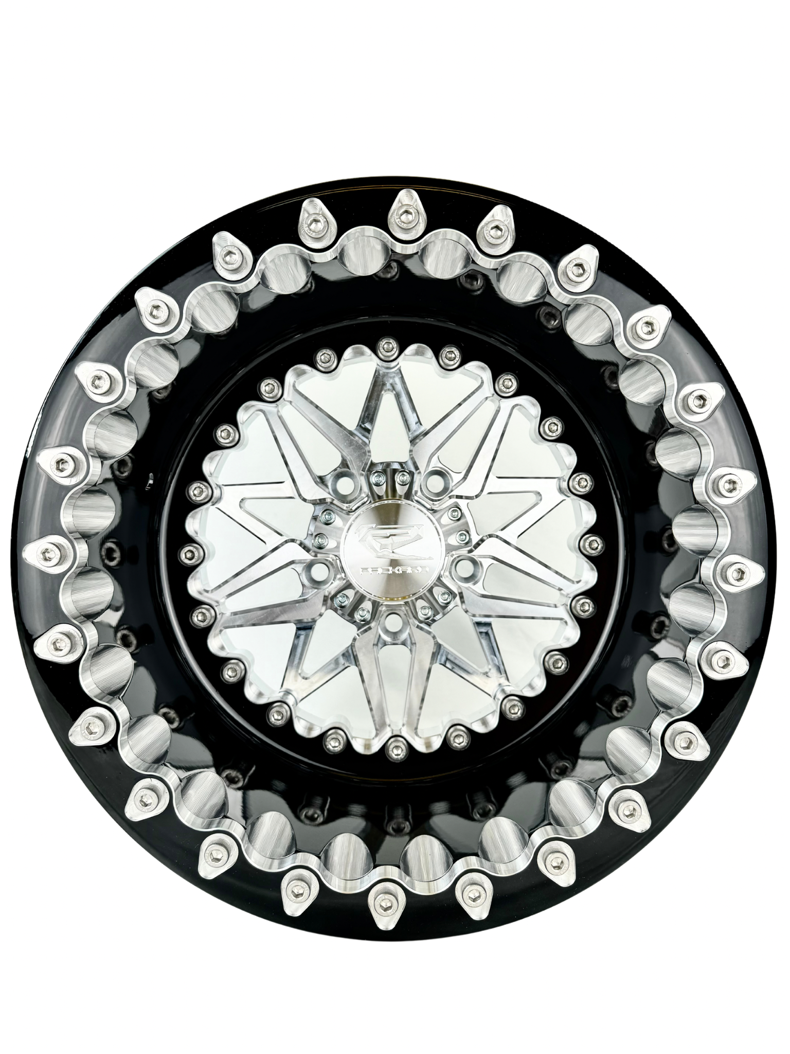 Photo of Impact - FF Forged Beadlock - Silver RZR Pro R 5x4.5 by Ultra-light by Packard Performance - Premium for UTVs / Side by Sides