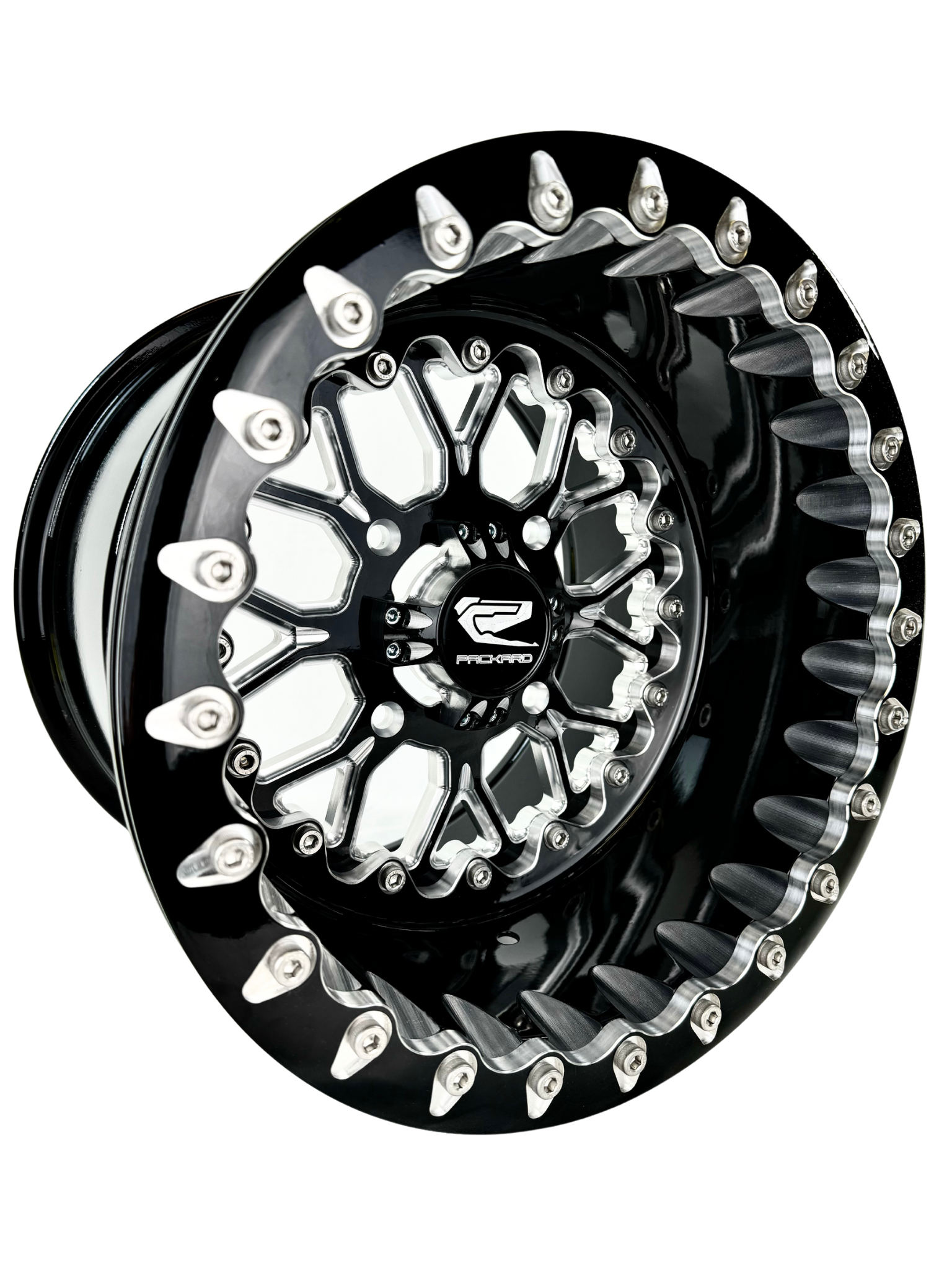 Wishbone - FF Forged Beadlock - Gloss Black 4x110