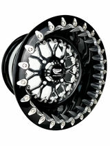 Packard Performance Wishbone FF Forged Beadlock Wheel - Gloss Black 4x110