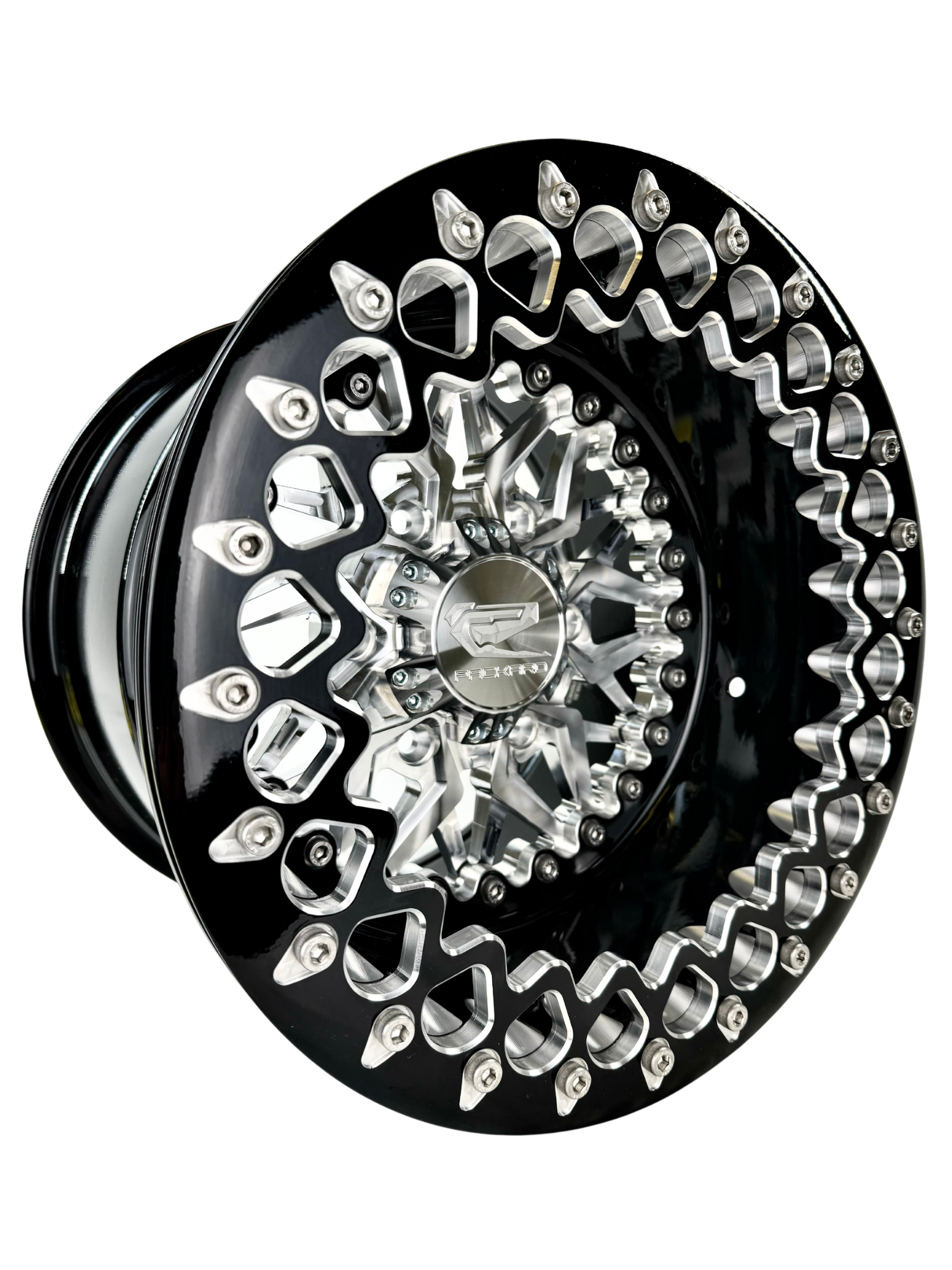 Photo of Impact - FF Forged Beadlock - Silver Maverick R 6x139.7 by Ultra-light by Packard Performance - Premium for UTVs / Side by Sides