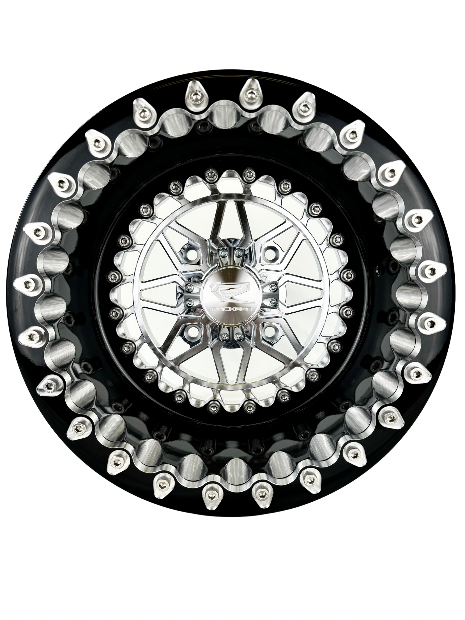 Photo of Apollo - FF Forged Beadlock - SILVER by Packard Performance Dealer - Premium Wheels for UTVs / Side by Sides