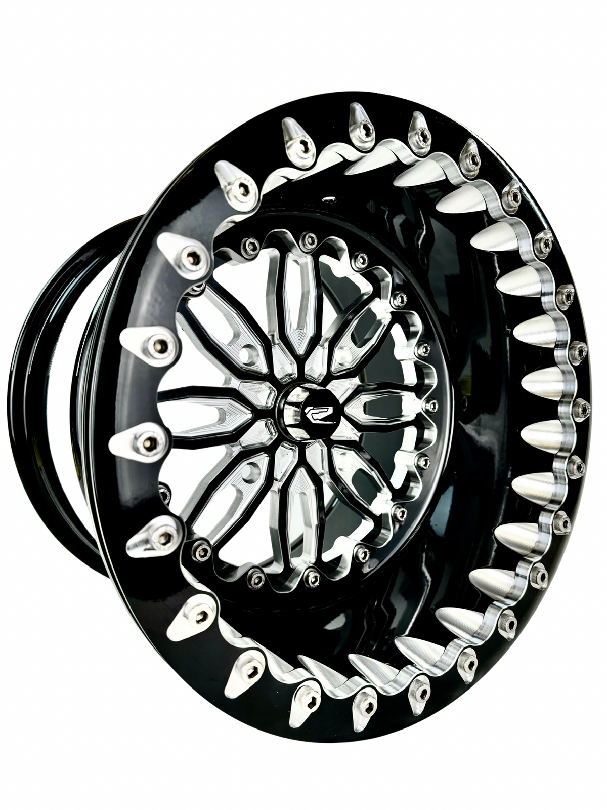 Icon FF Forged Beadlock Gloss Black UTV Wheel
