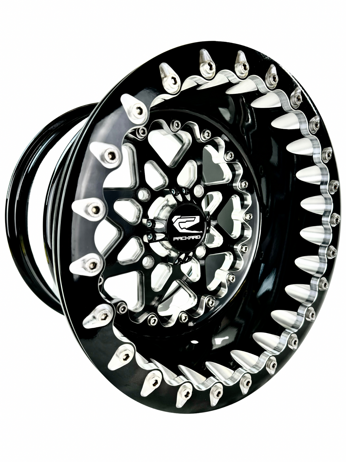 V2 Super Star FF Forged Beadlock Wheel - Gloss Black
