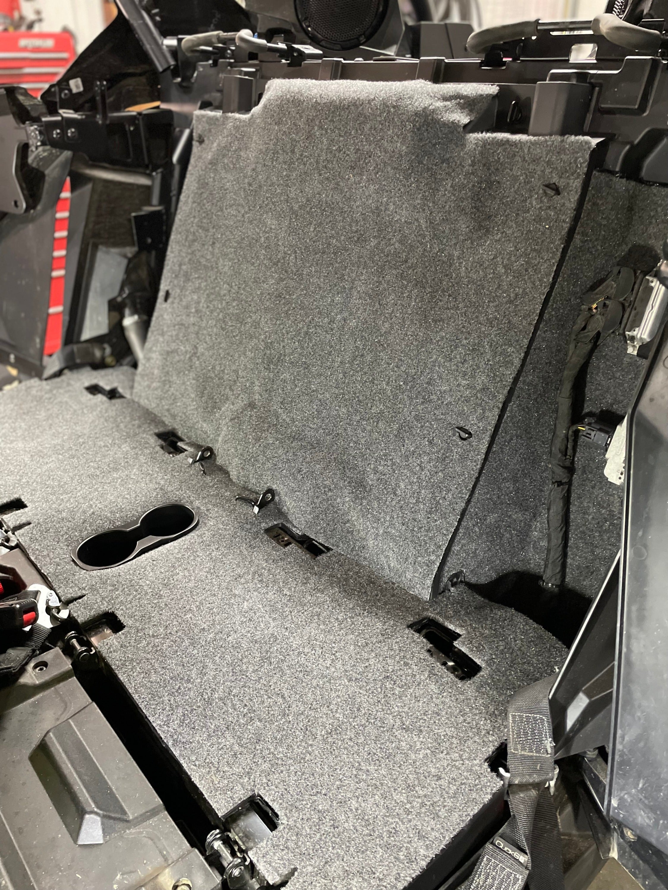 Photo of Carpet Kit Polaris RZR Pro XP/Pro R/Turbo R 2020-Current by Terick Solutions - Premium Carpet Kit for UTVs / Side by Sides