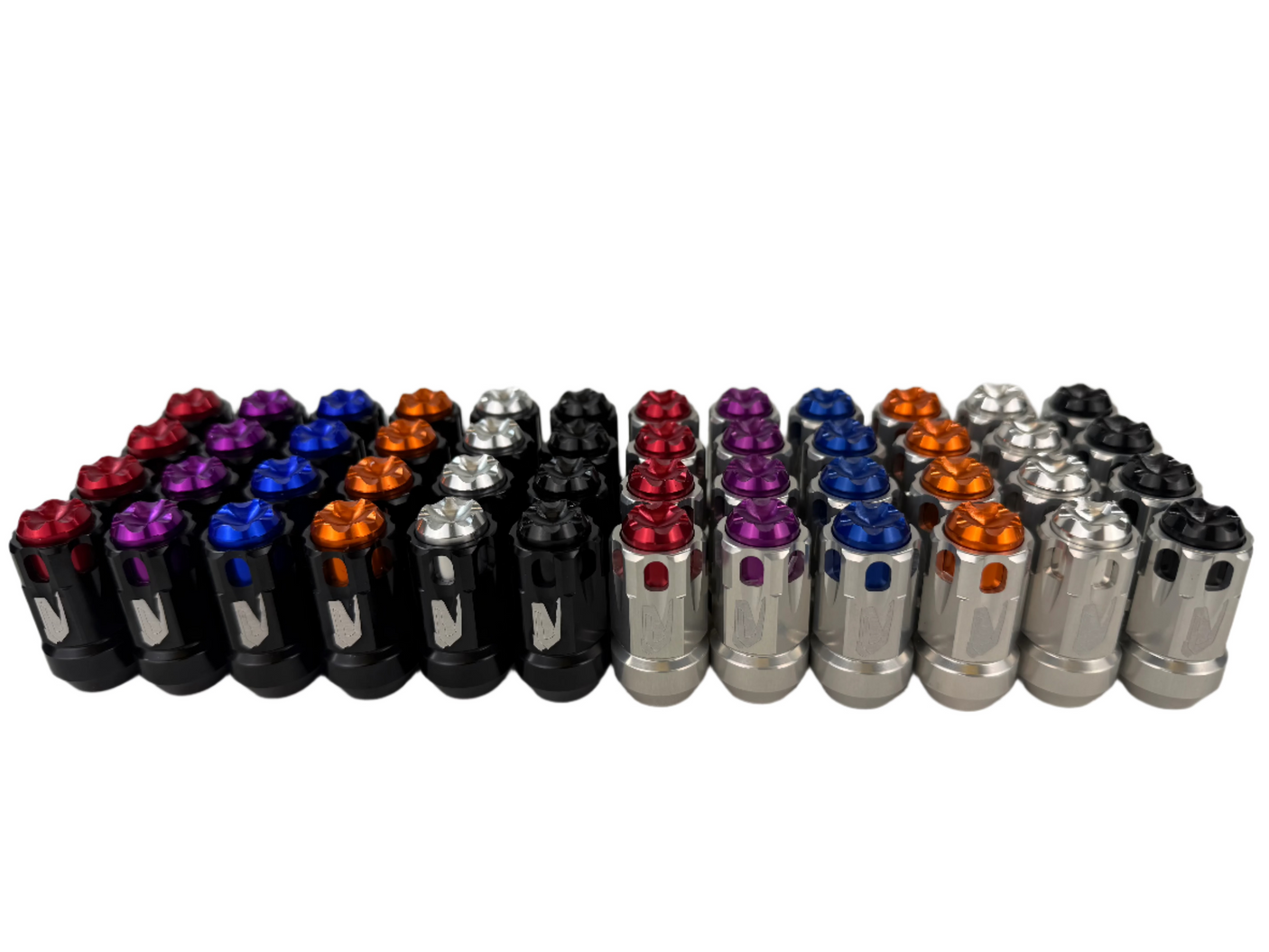 Packard Performance Billet Lug Nuts - Ultra-Light + Strong Fitment (12x1.5mm)