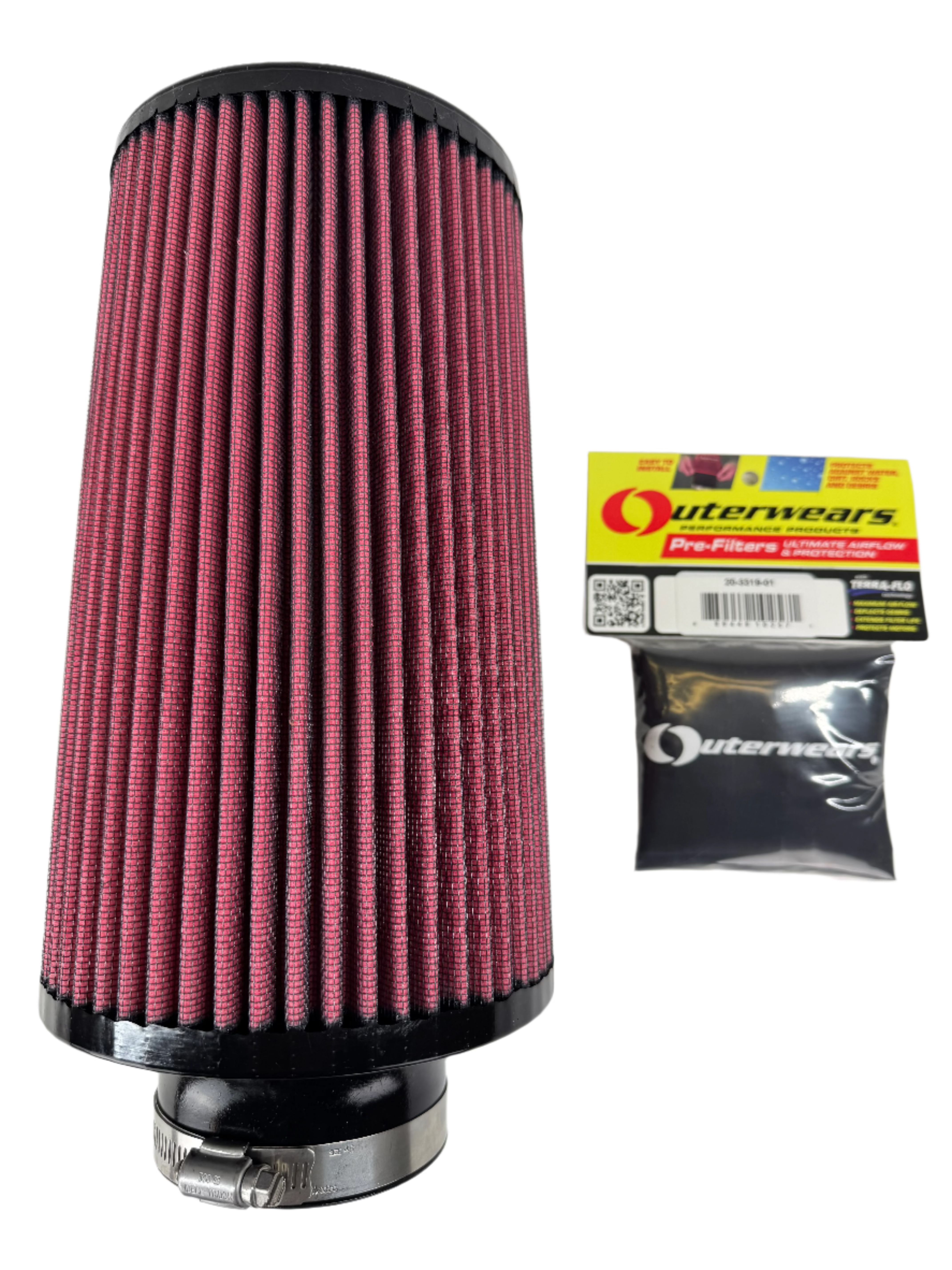 Photo of Replacement filter and outerwear by Packard Performance - Premium for UTVs / Side by Sides