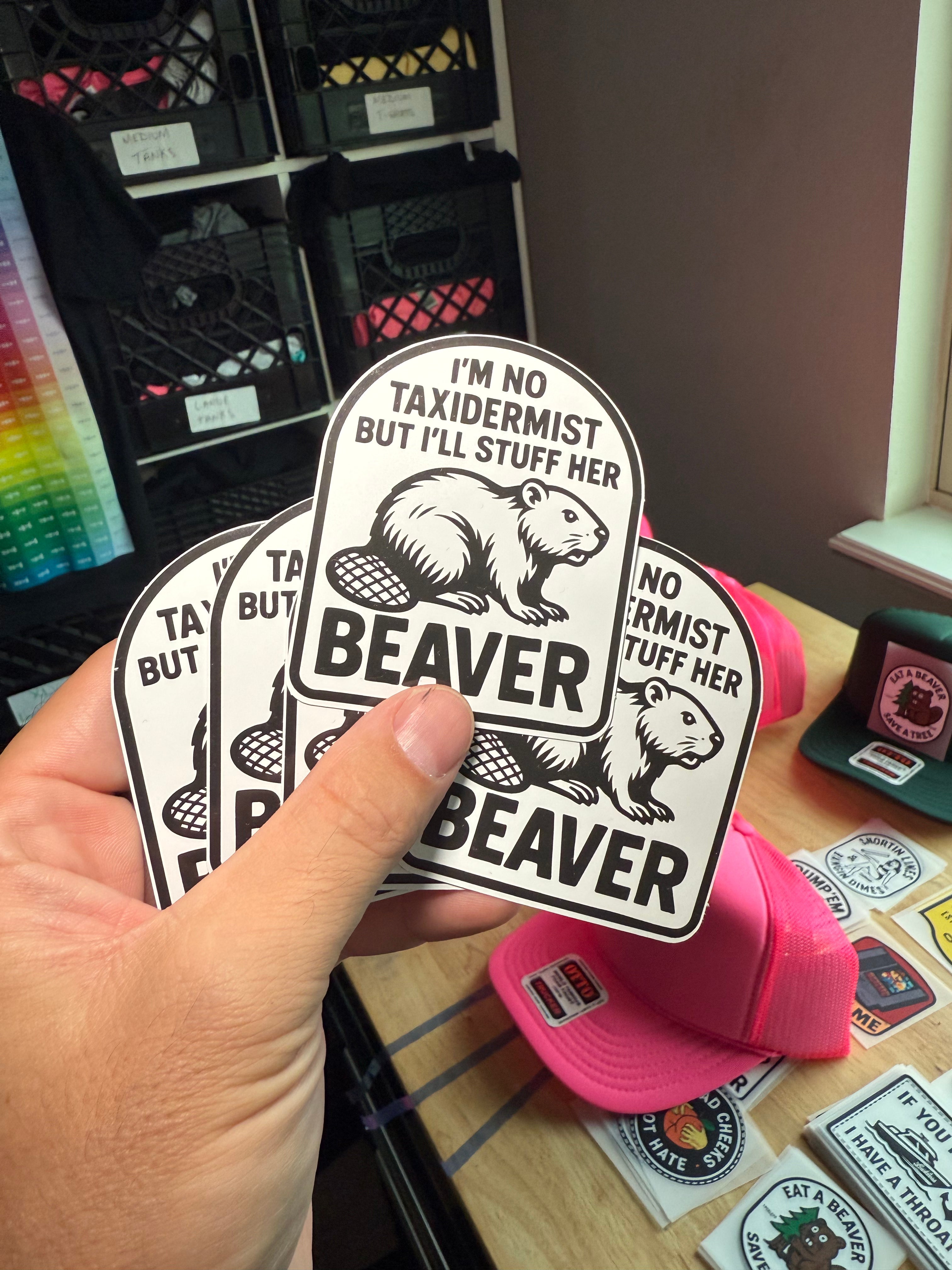 Photo of Taxidermist Sticker by Luckless Outfitters - Premium Stickers for UTVs / Side by Sides