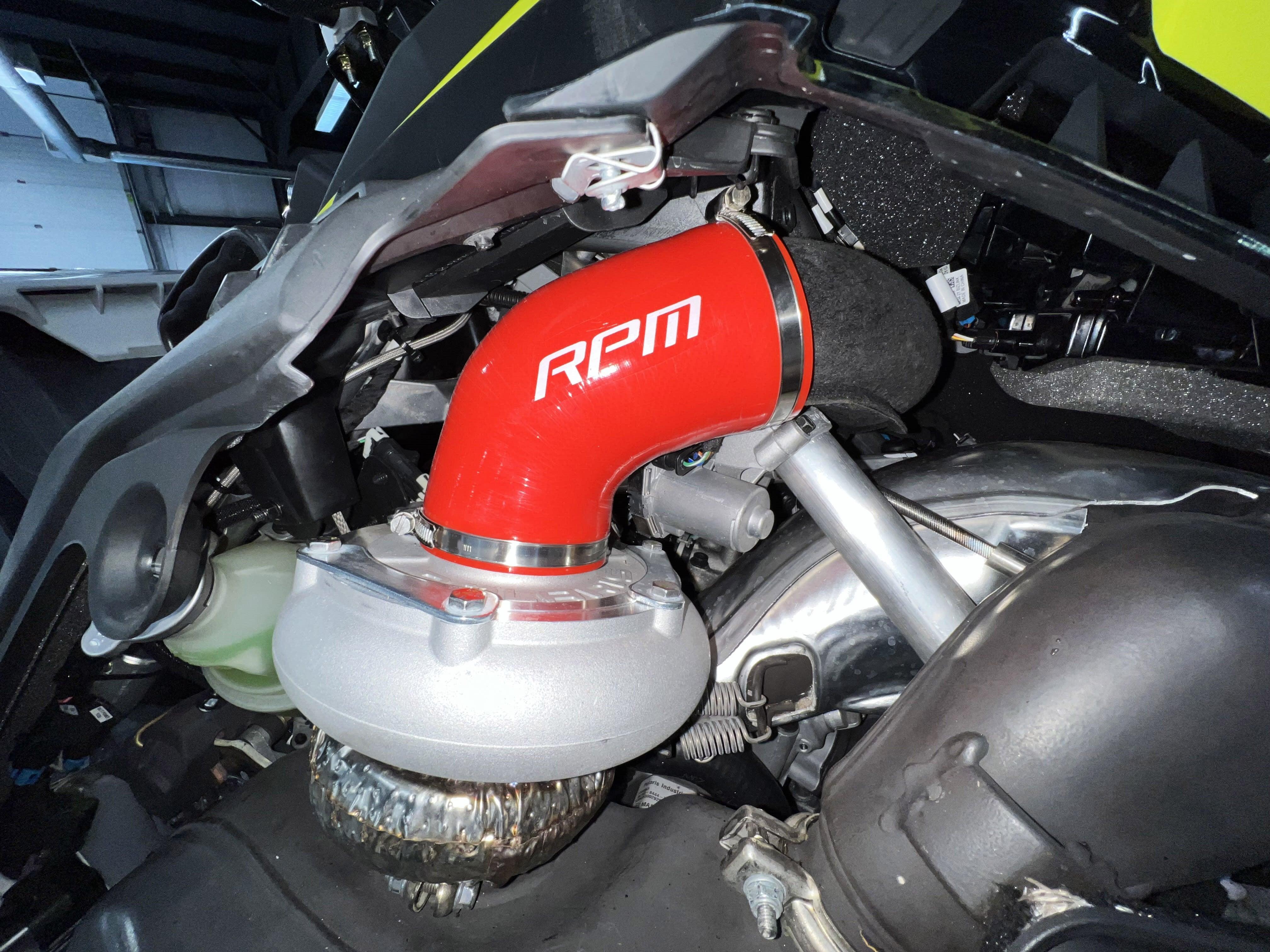 Photo of RPM SXS - RPM RMK 850 Patriot Boost Silicone Intake & Charge Tube Kit With BOV Option by RPM SXS - Premium for UTVs / Side by Sides