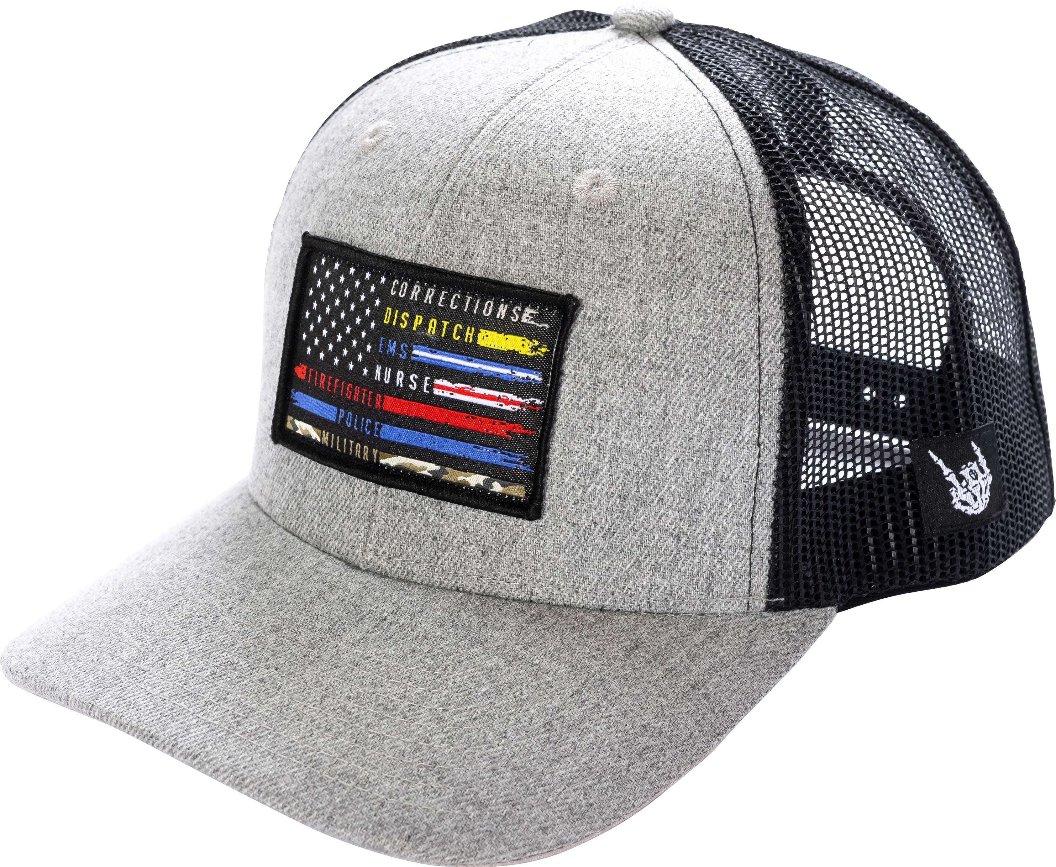 Photo of All Lines Flag Trucker Hat by Bad Flag Store - Premium Apparel & Accessories for UTVs / Side by Sides