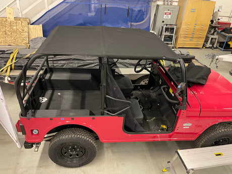 Photo of Roxor Full Soft Top (2018-2025) by UTV Mountain Accessories - Premium Cooler Rack for UTVs / Side by Sides