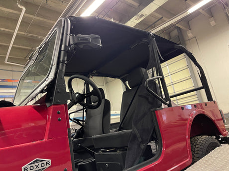 Photo of Roxor Full Soft Top (2018-2025) by UTV Mountain Accessories - Premium Cooler Rack for UTVs / Side by Sides