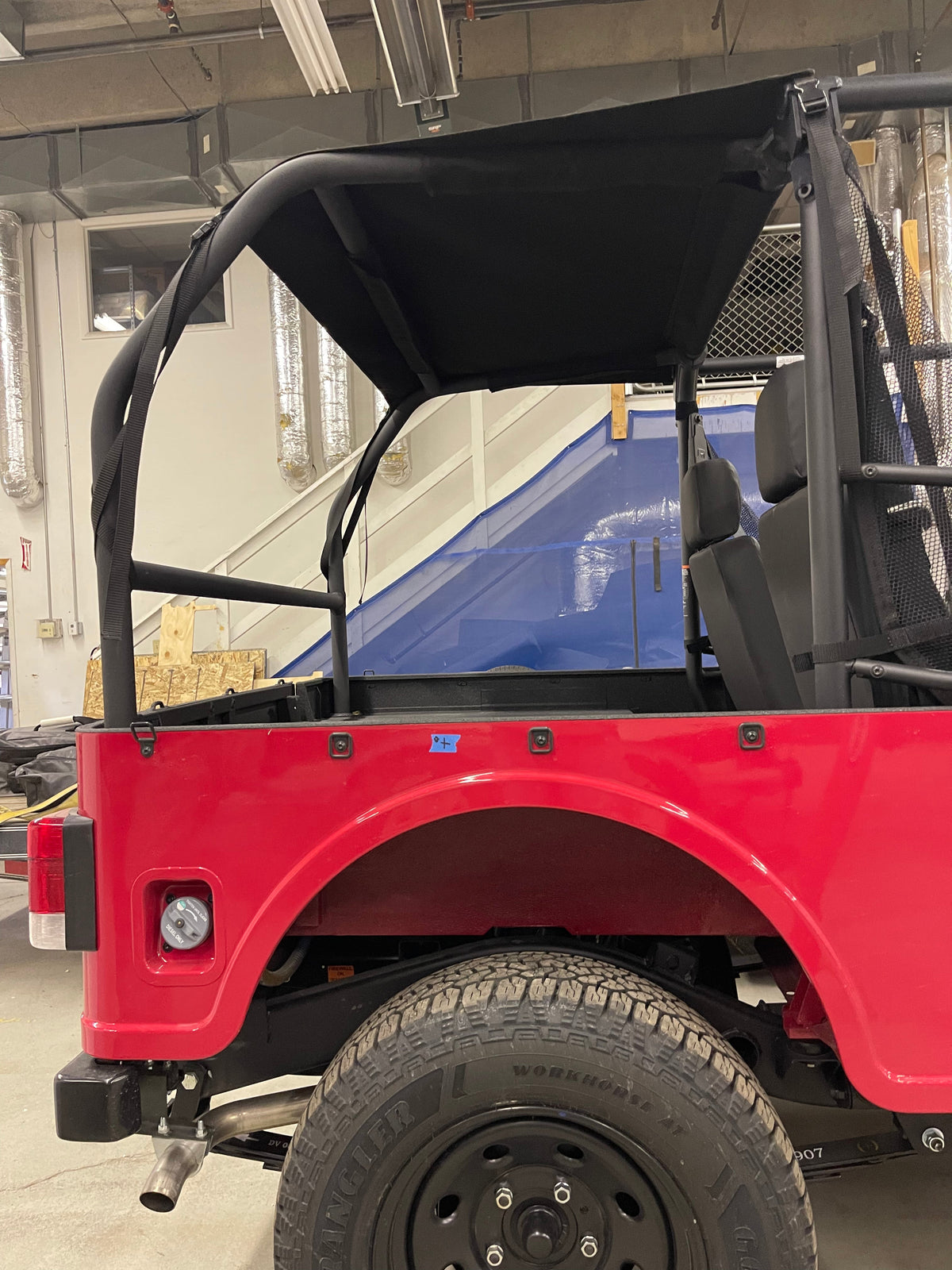 Photo of Roxor Rear Soft Top (2018-2025) by UTV Mountain Accessories - Premium Coolers for UTVs / Side by Sides