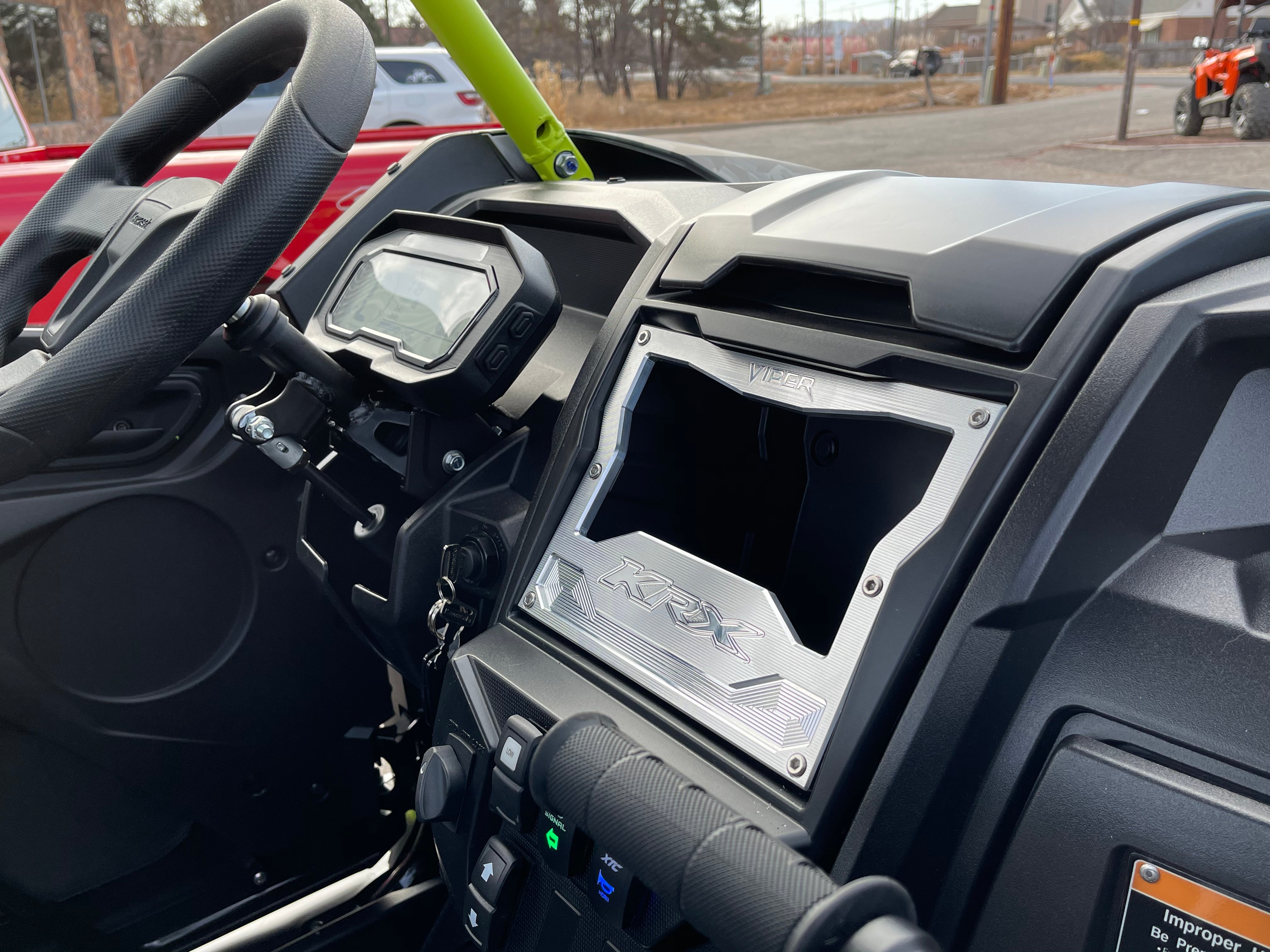 Photo of KRX 1000 Billet Dash Bezel (Standard) by Viper Machine - Premium for UTVs / Side by Sides