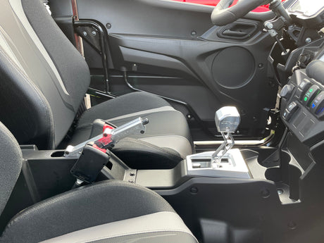 Photo of KRX 1000 Billet E-Brake Handle by Viper Machine - Premium for UTVs / Side by Sides