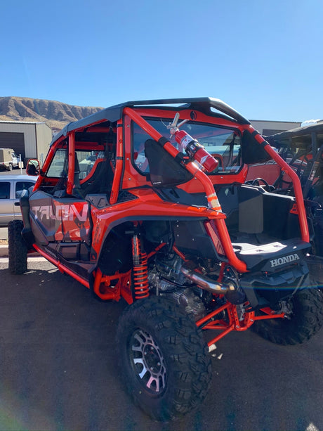 Photo of HONDA TALON 4-SEAT REAR WINDSHIELD 2020+ by Dirt Warrior Accessories - Premium WINDSHIELD for UTVs / Side by Sides