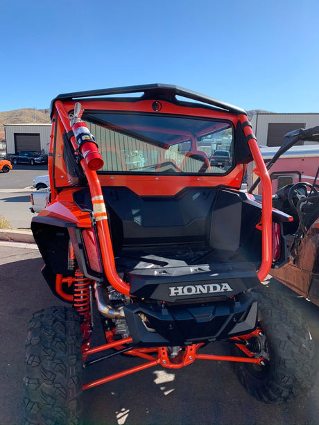 Photo of HONDA TALON 4-SEAT REAR WINDSHIELD 2020+ by Dirt Warrior Accessories - Premium WINDSHIELD for UTVs / Side by Sides