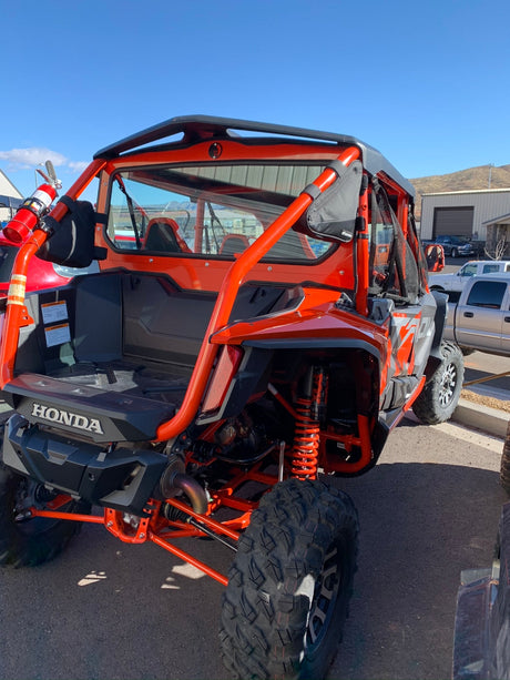 Photo of HONDA TALON 4-SEAT REAR WINDSHIELD 2020+ by Dirt Warrior Accessories - Premium WINDSHIELD for UTVs / Side by Sides
