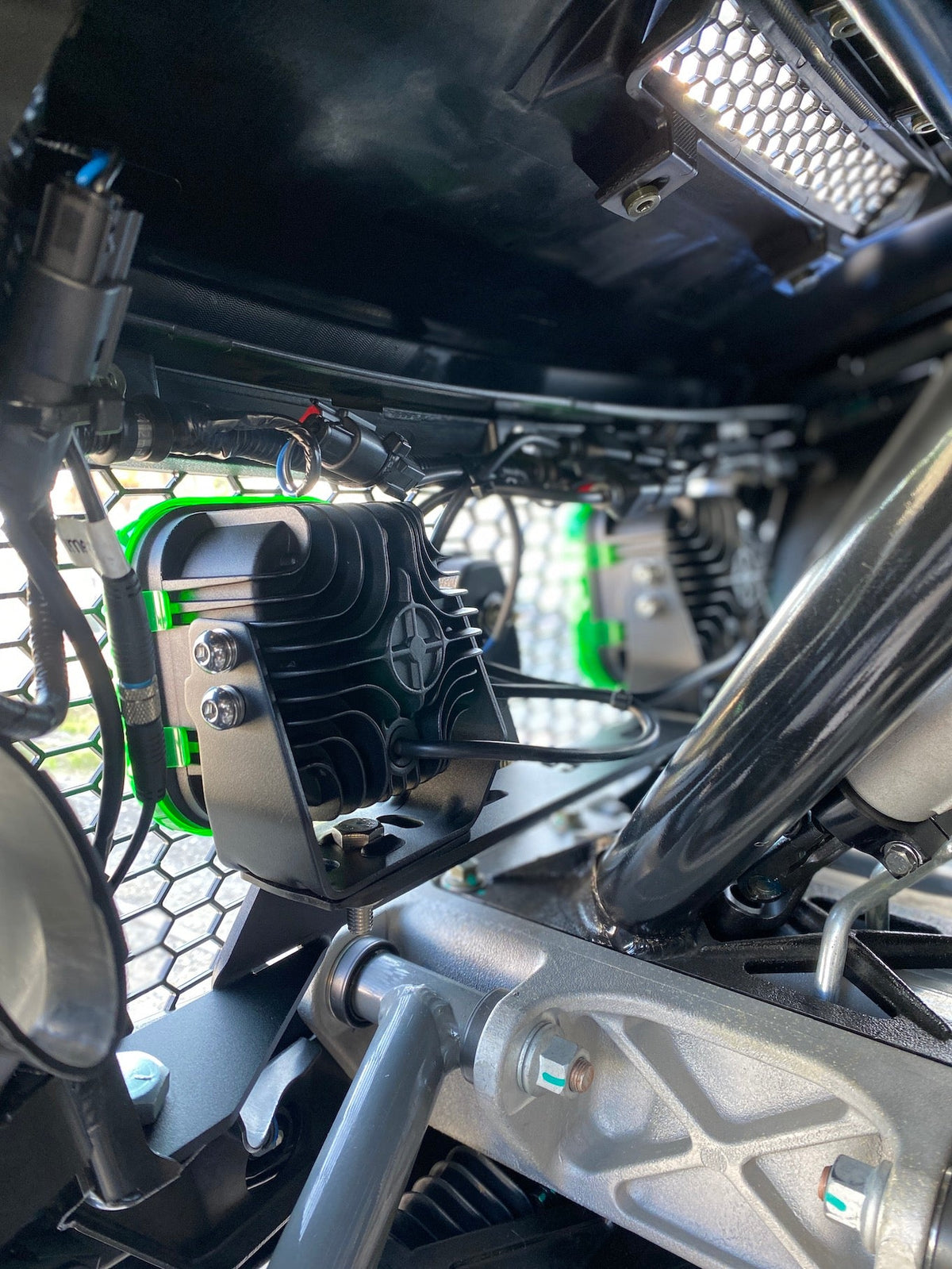 Photo of Speed UTV Behind The Grill LED Light Mount by GGLighting - Premium for UTVs / Side by Sides