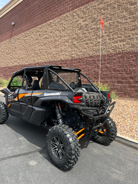 Photo of KAWASAKI TERYX KRX1000 REAR WINDSHIELD 4-SEAT 2022+ by Dirt Warrior Accessories - Premium WINDSHIELD for UTVs / Side by Sides