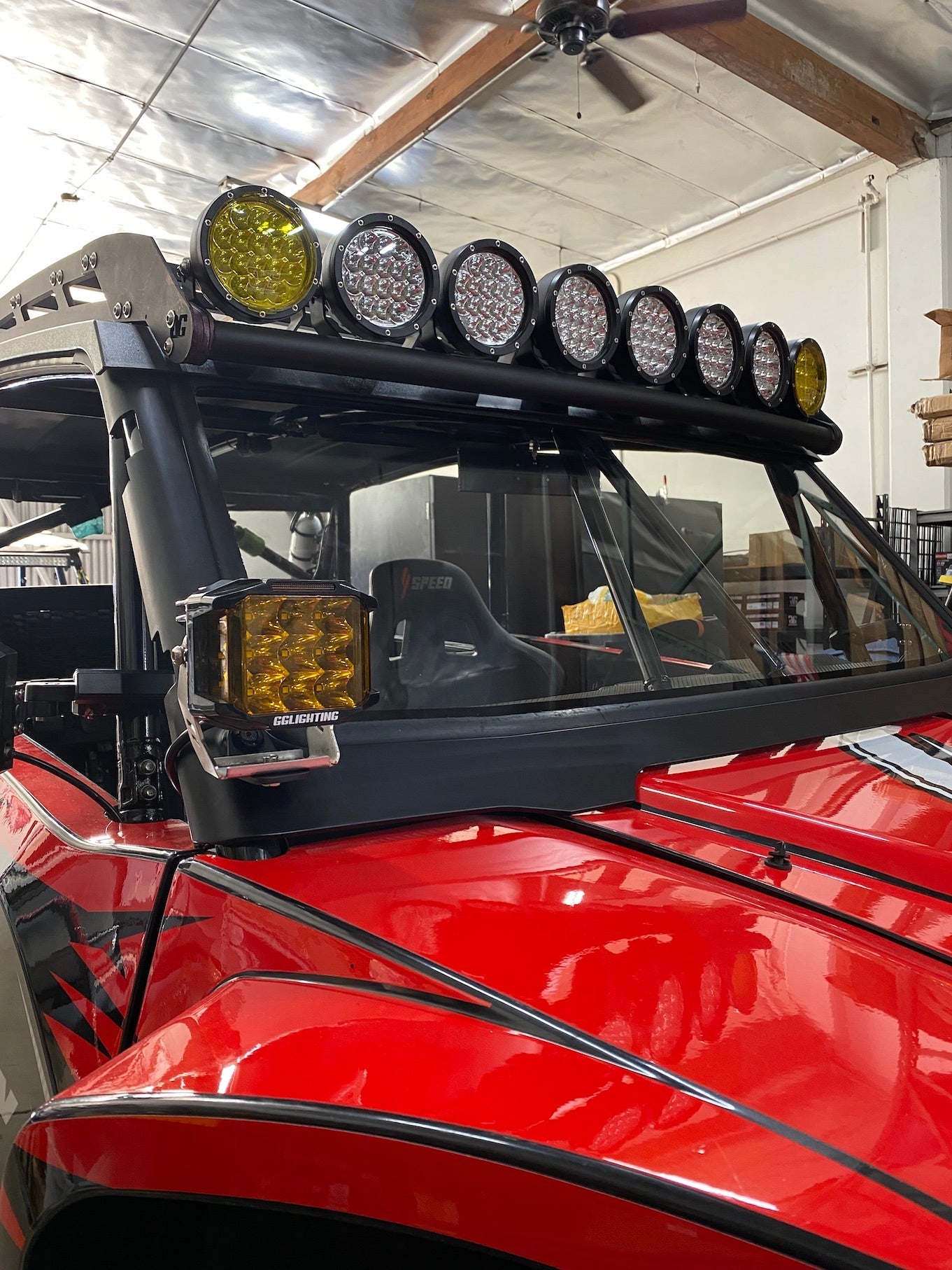 Photo of Speed UTV Pillar Pod Mounts For Windshield by GGLighting - Premium for UTVs / Side by Sides