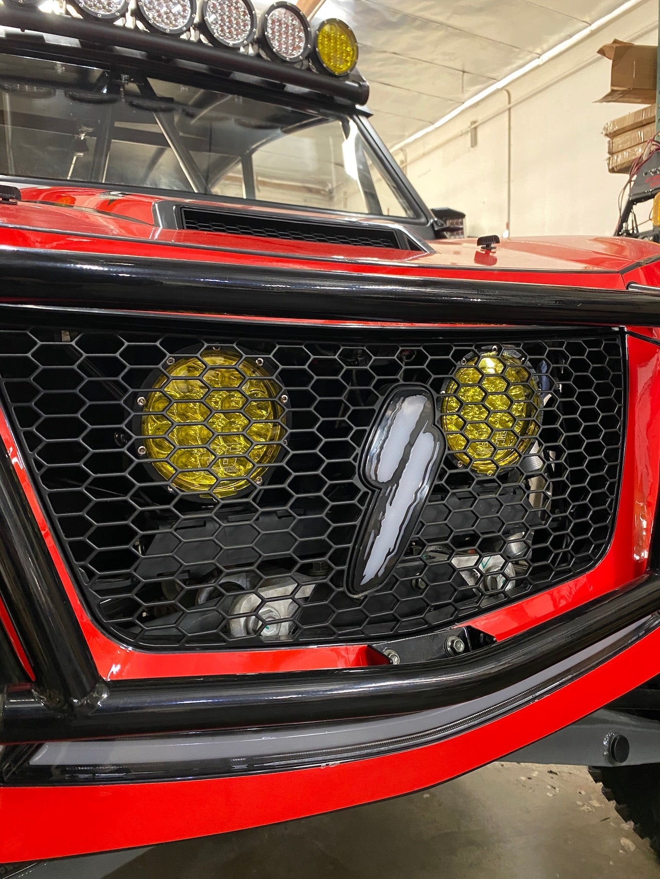 Photo of Speed UTV Behind The Grill LED Light Mount by GGLighting - Premium for UTVs / Side by Sides